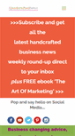 Mobile Screenshot of ahandcraftedbusiness.com